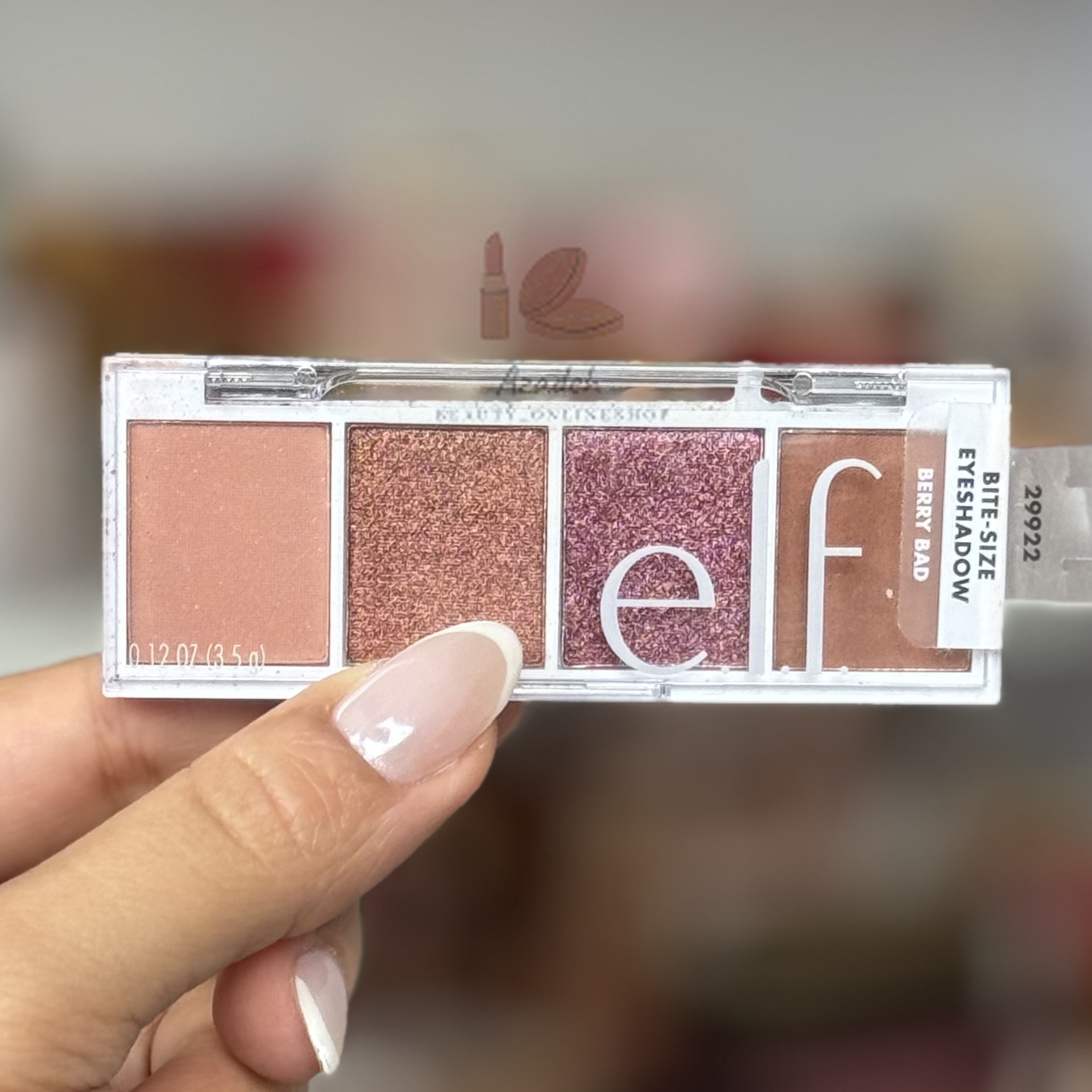 پالت سایه چشم برند elf مدل  Berry Bad