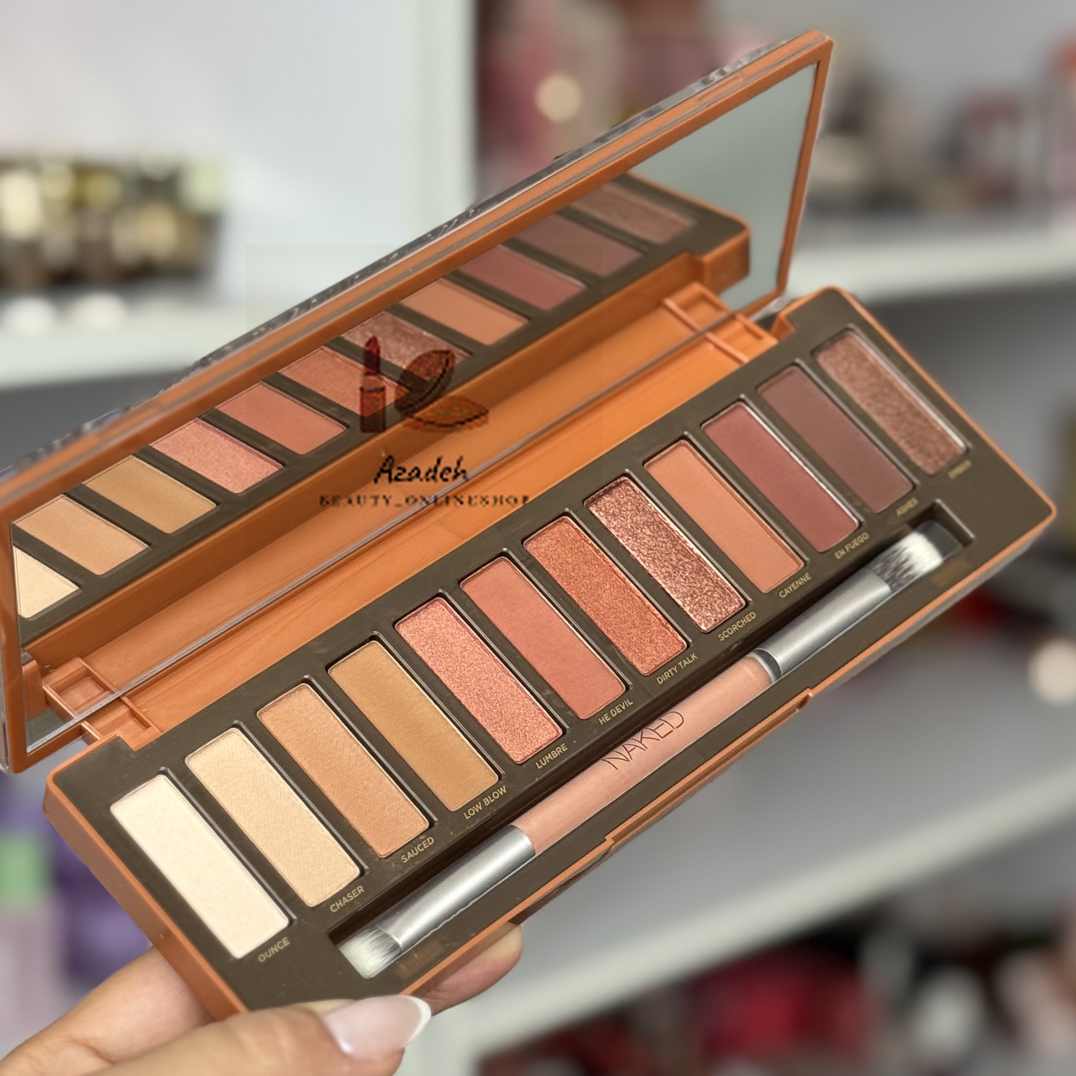 پالت سایه نیکد هیت اربن دیکی Naked Heat Urban Decay